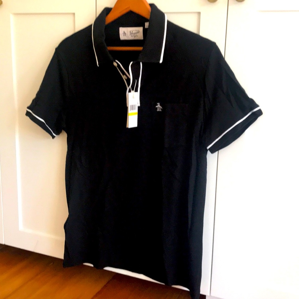 NWT Penguin Men’s polo shirt medium